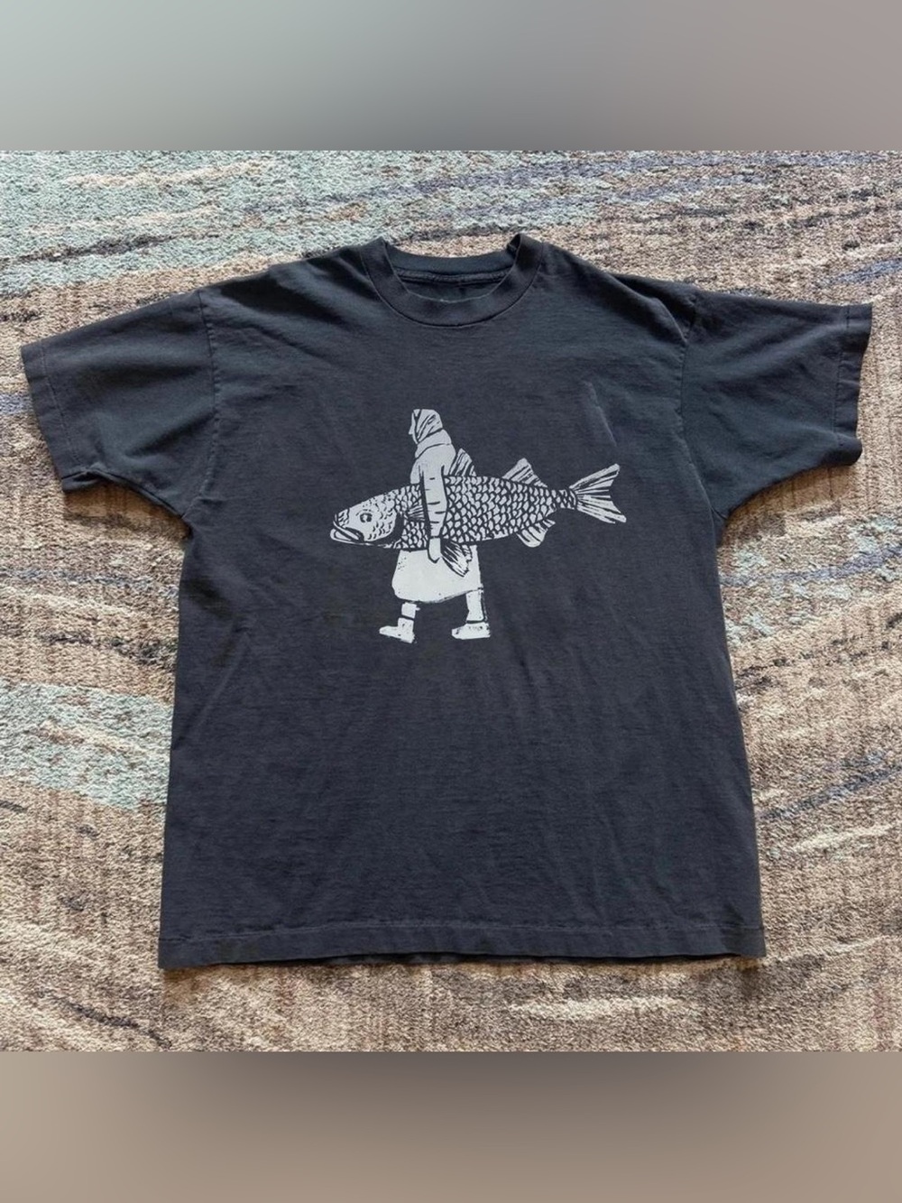 Black Fish Graphic T-Shirt